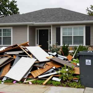 Exterior Debris Clean up