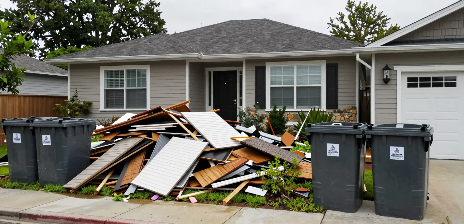 Exterior Debris Clean up